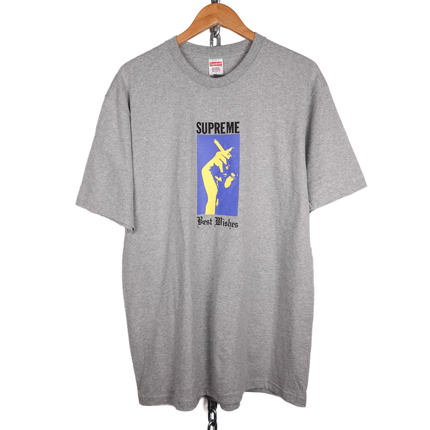 SS26 Supreme Wish Tee GREY - Size L