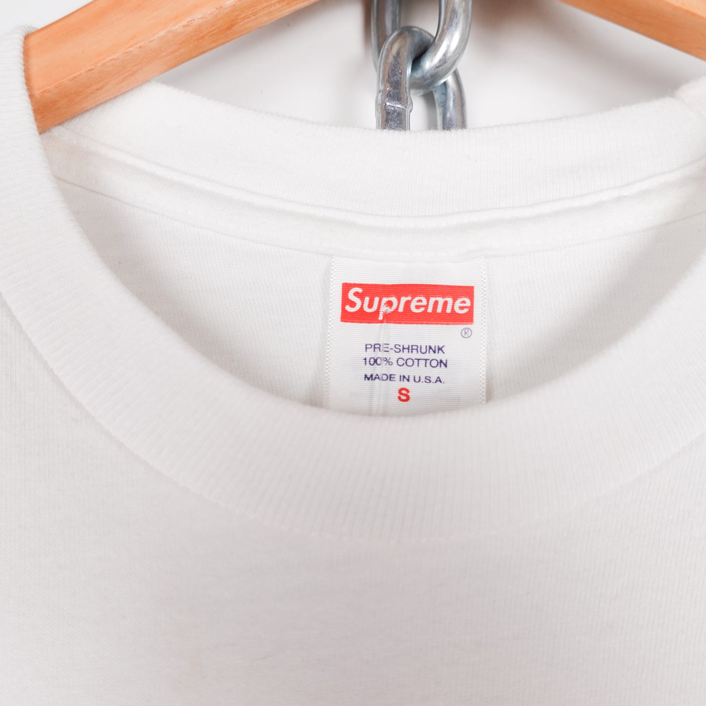 FW23 Supreme Payment Tee WHTE - Size S