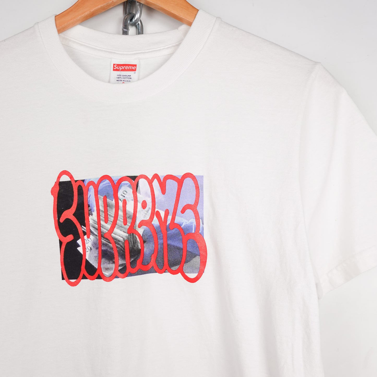 FW23 Supreme Payment Tee WHTE - Size S