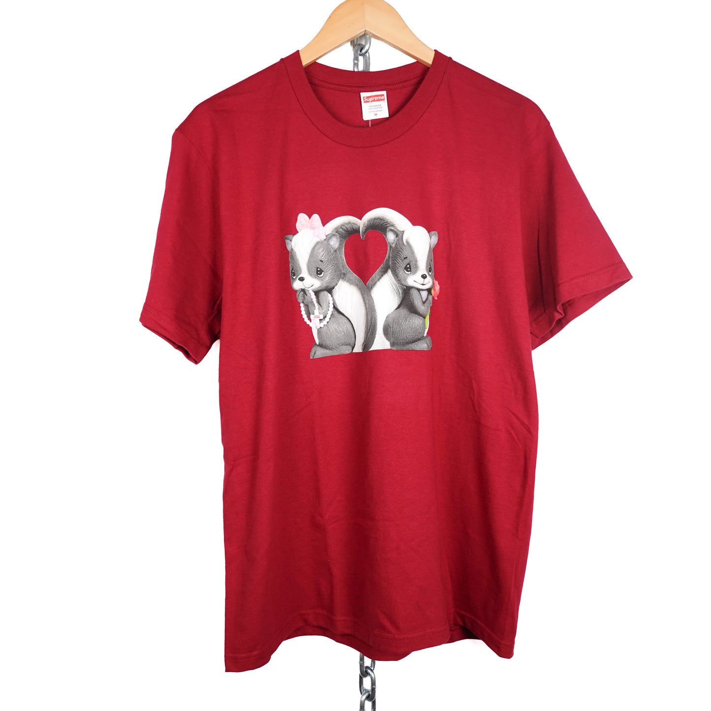 SS26 Supreme Skunk Tee MAROON - Size M