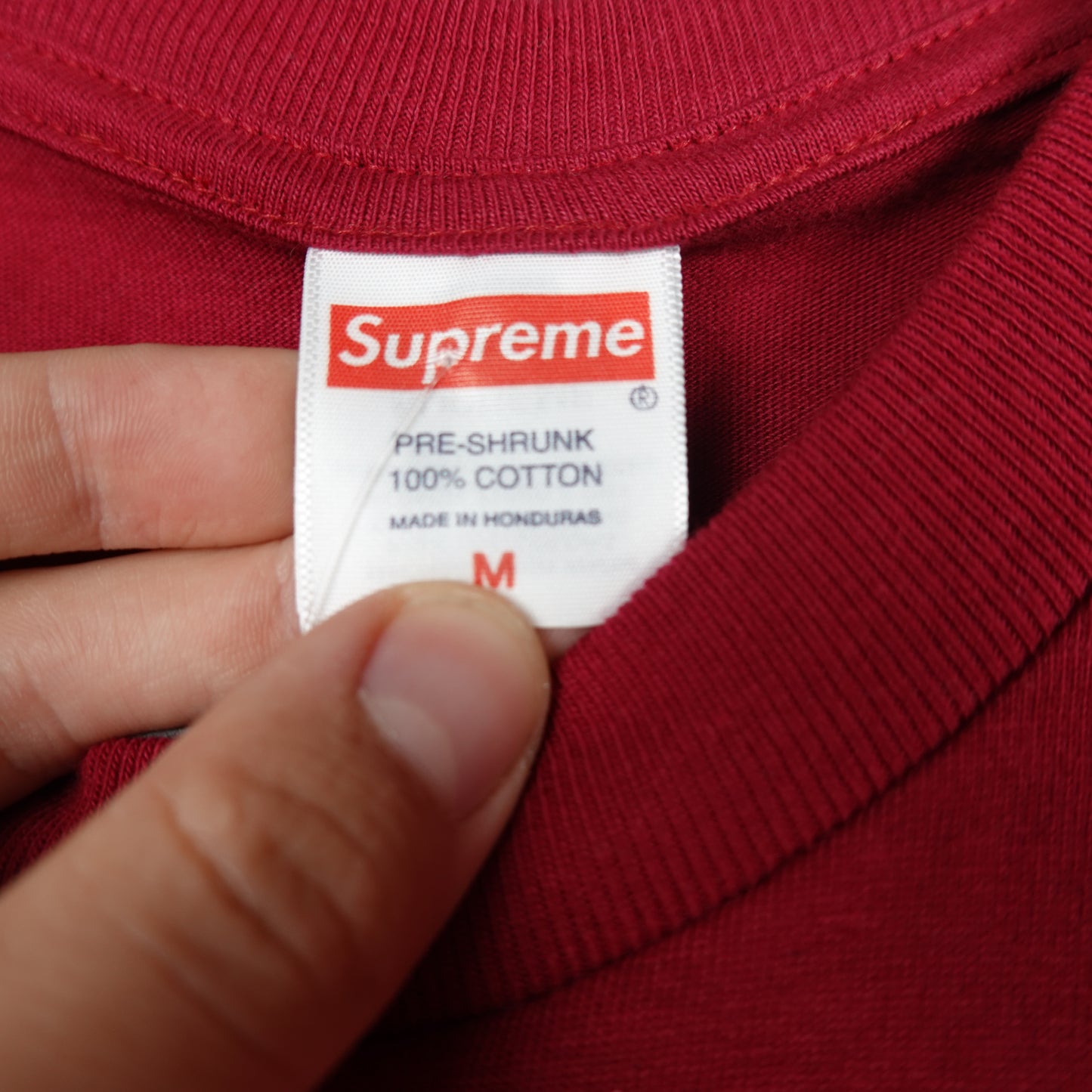 SS26 Supreme Skunk Tee MAROON - Size M
