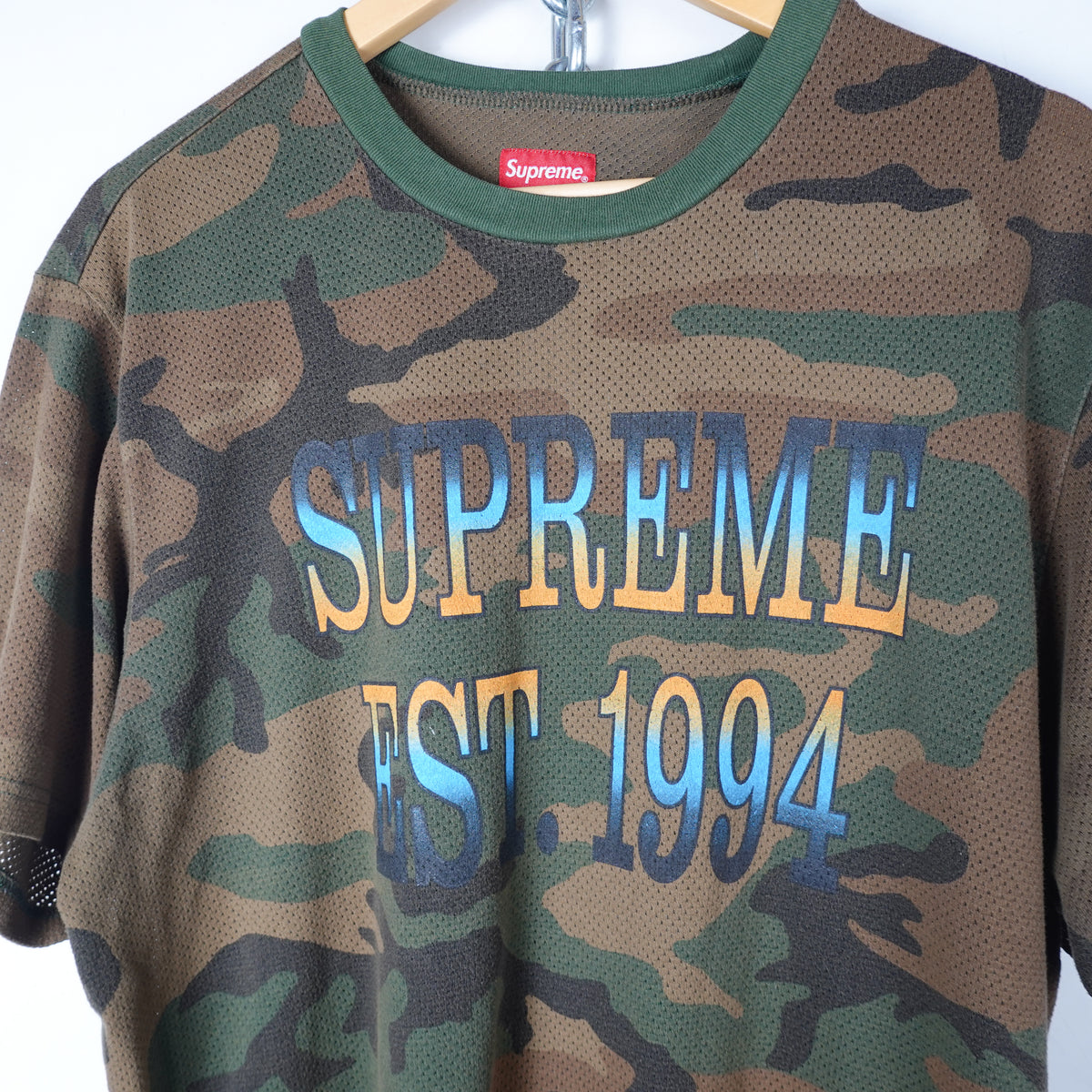 Supreme Camo tee - Size L