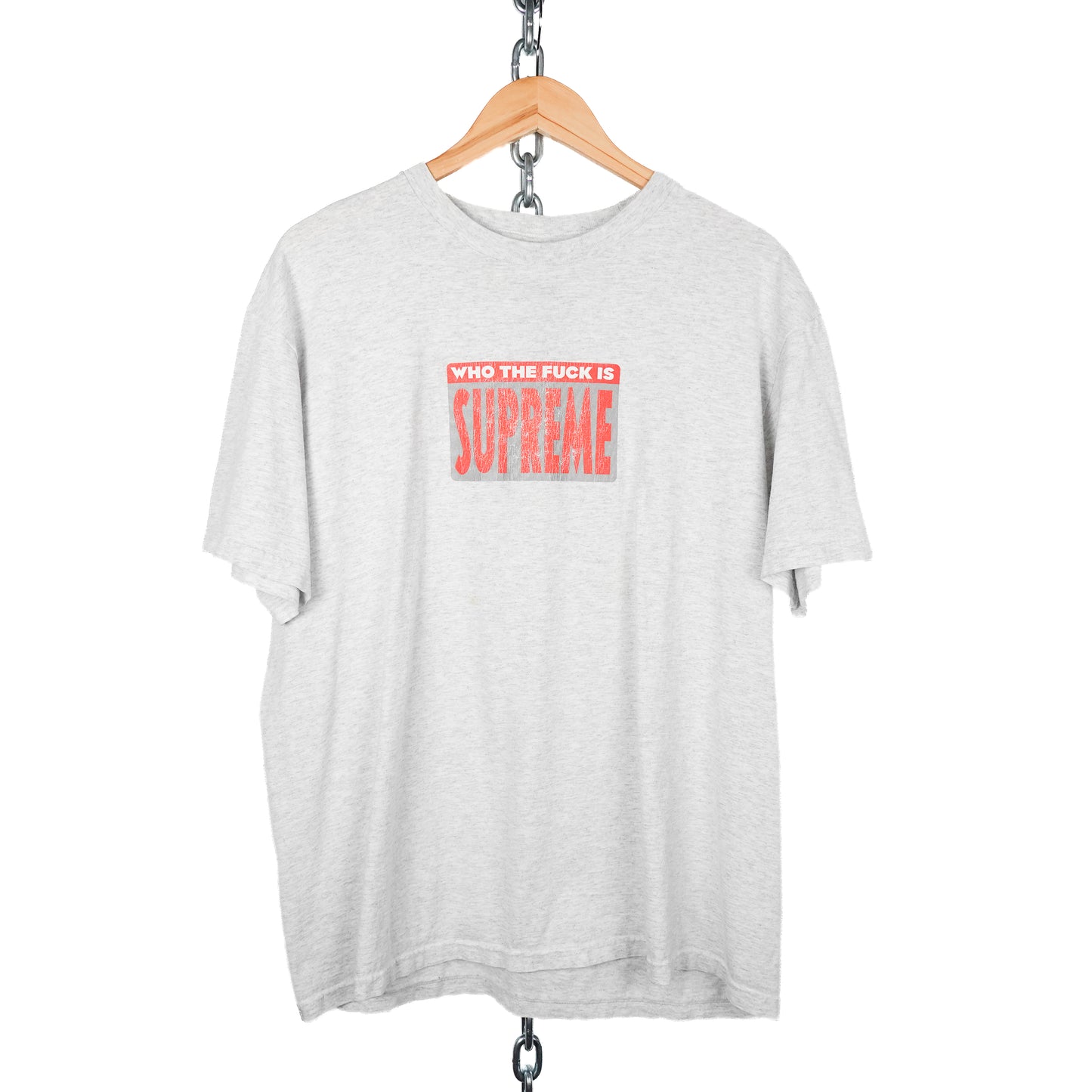SS19 Supreme Who The F**k Tee - Size L