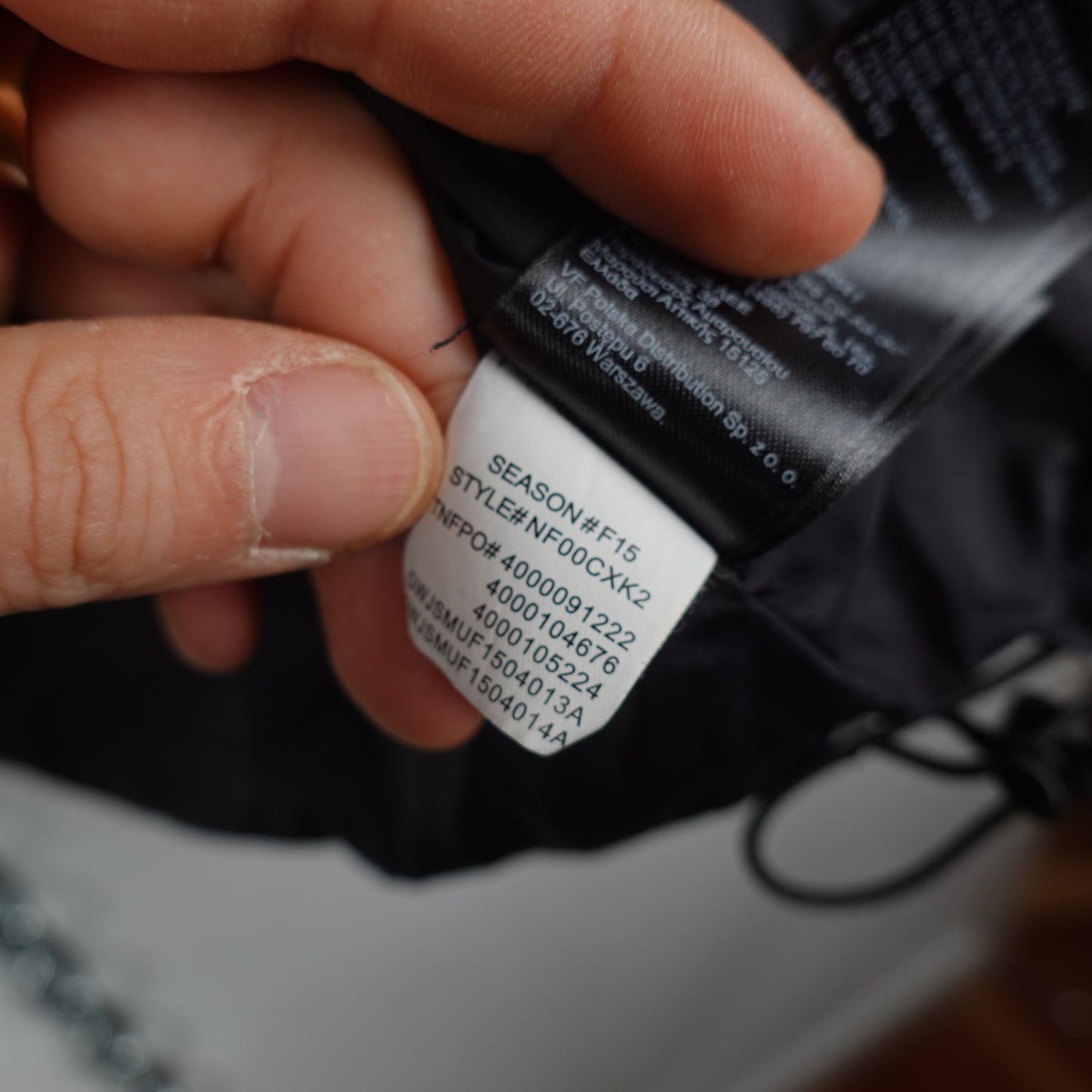 2015 Supreme TNF By Any Means Necessary Jacket - Size XL