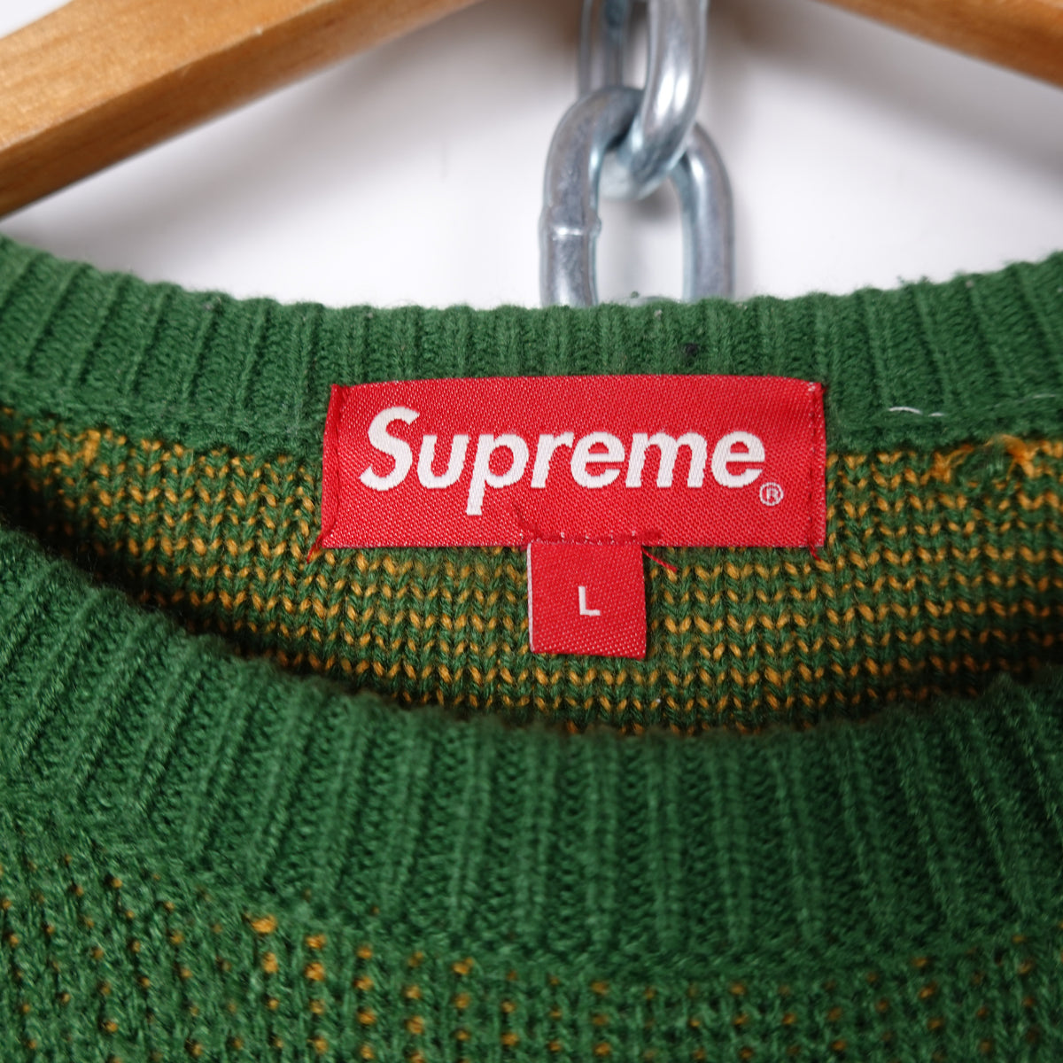 FW21 Supreme Thrasher Knit Sweater - Size L