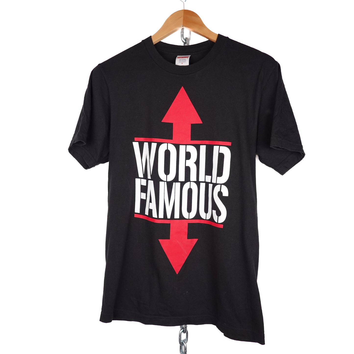 SS26 Supreme World Famous Tee - Size S
