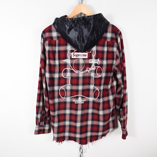 Supreme x Undercover Hooded Flannel - Size M Back Graphic Photo