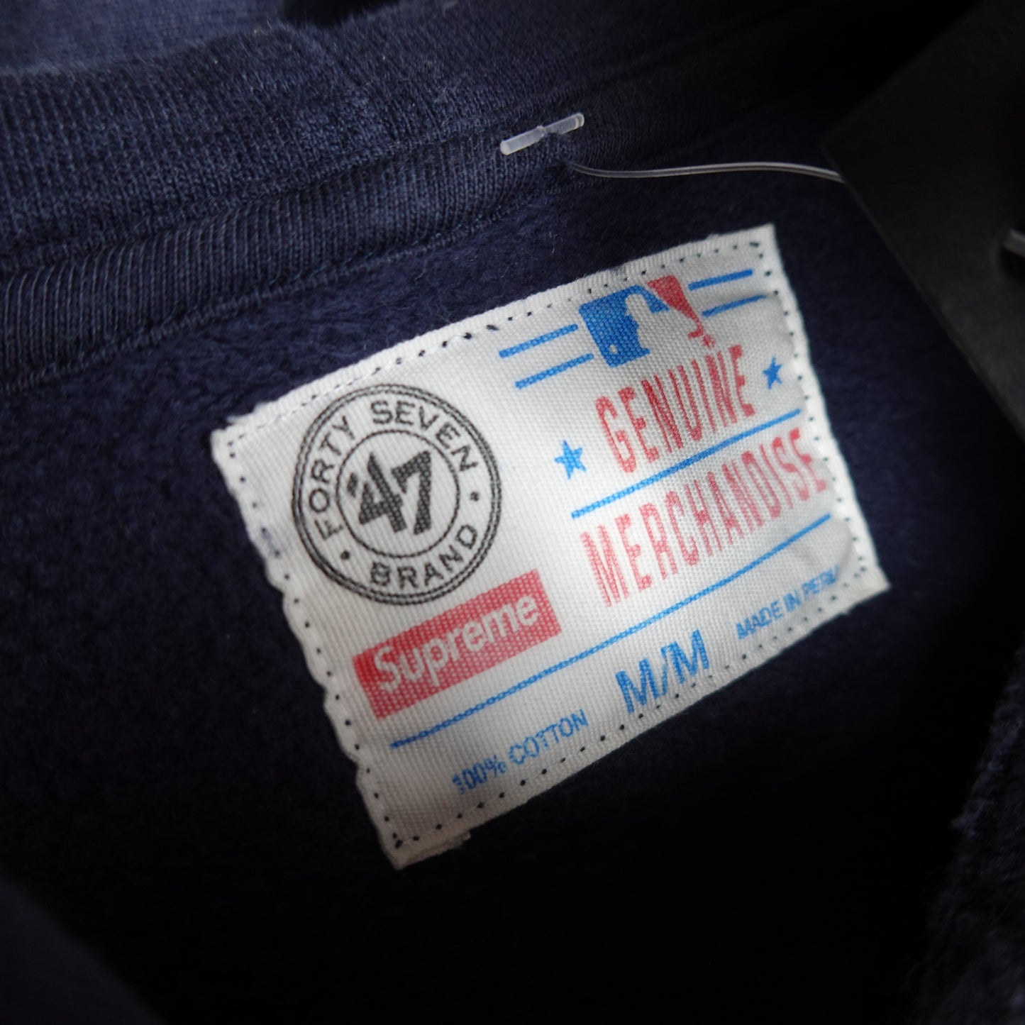 SS15 Supreme Yankees '47 Hoodie - Size M