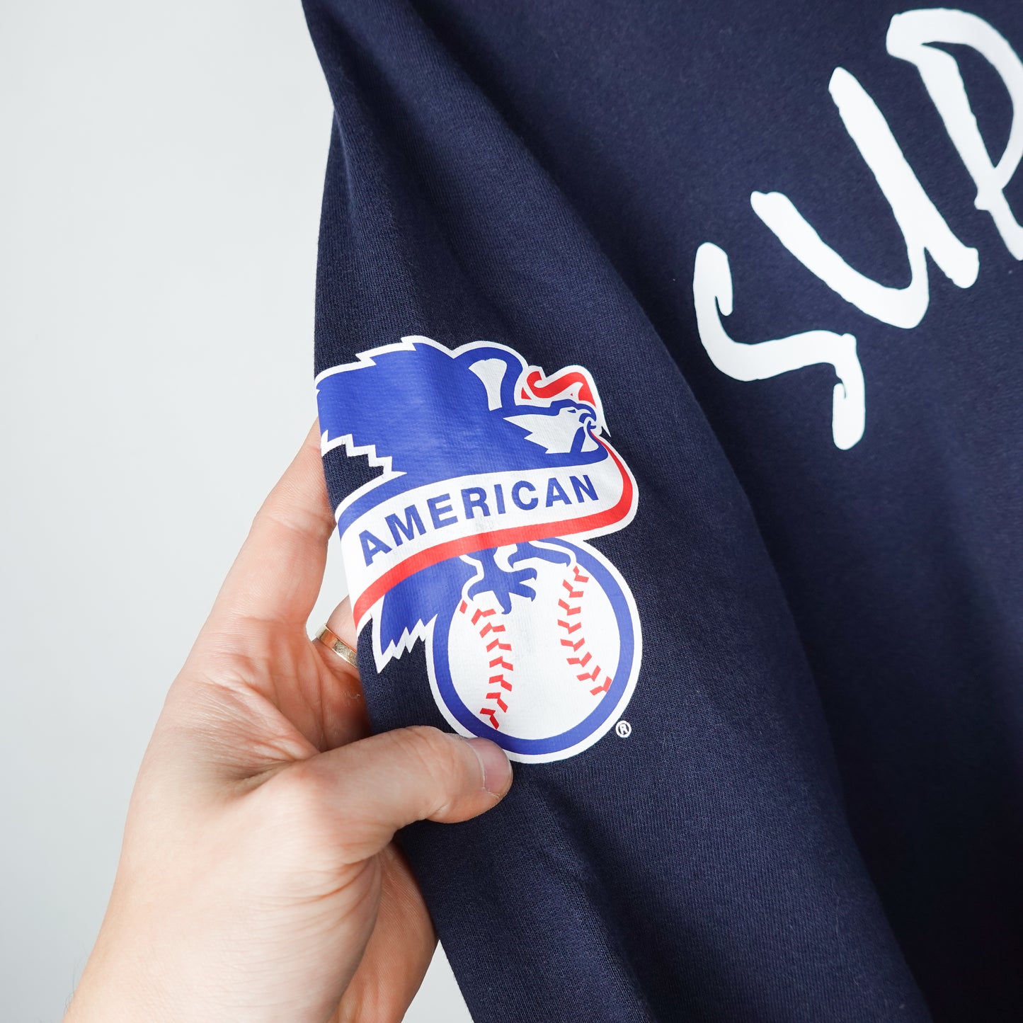 SS15 Supreme Yankees '47 Hoodie - Size M