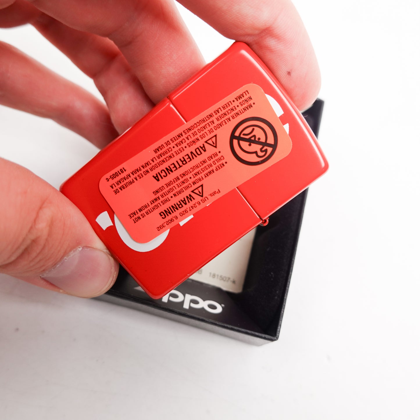 SS22 Supreme Zippo Lighter