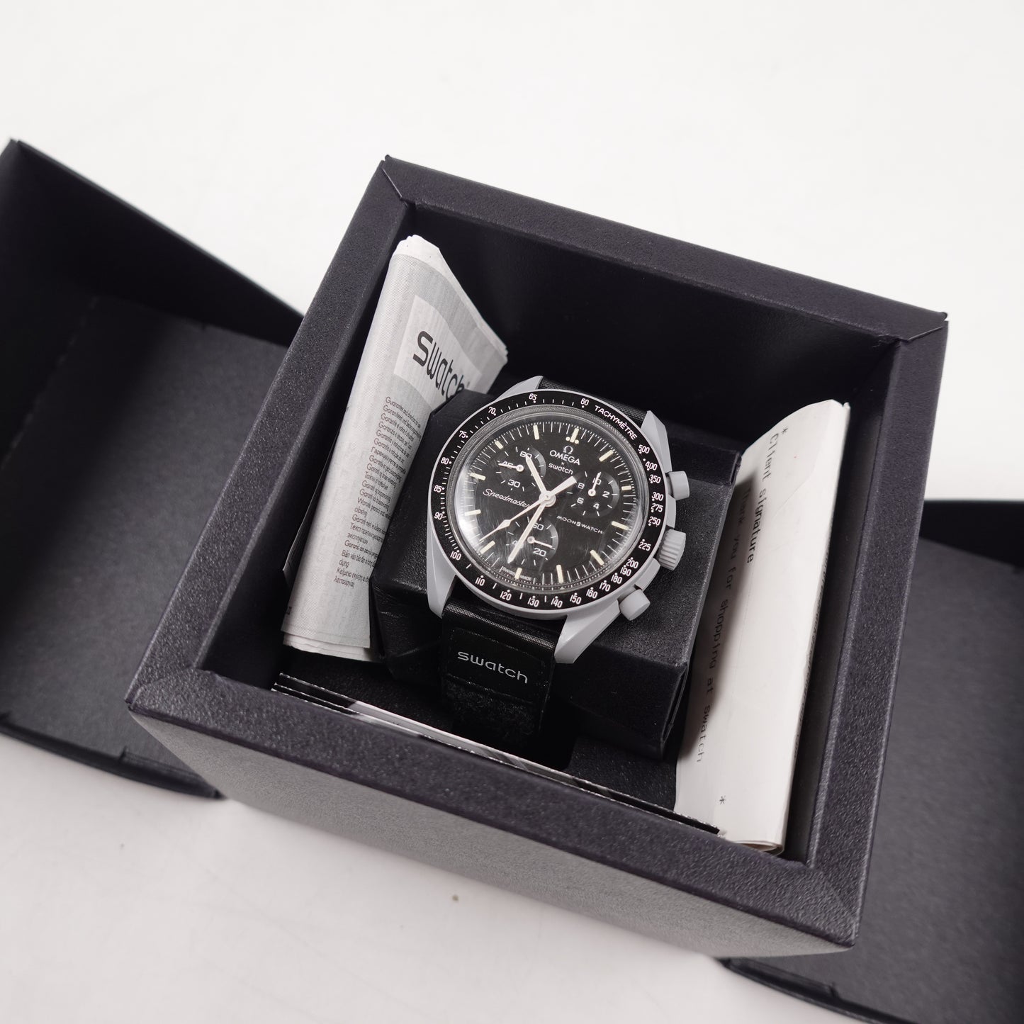 Swatch x Omega Speedmaster Mission To The Moon