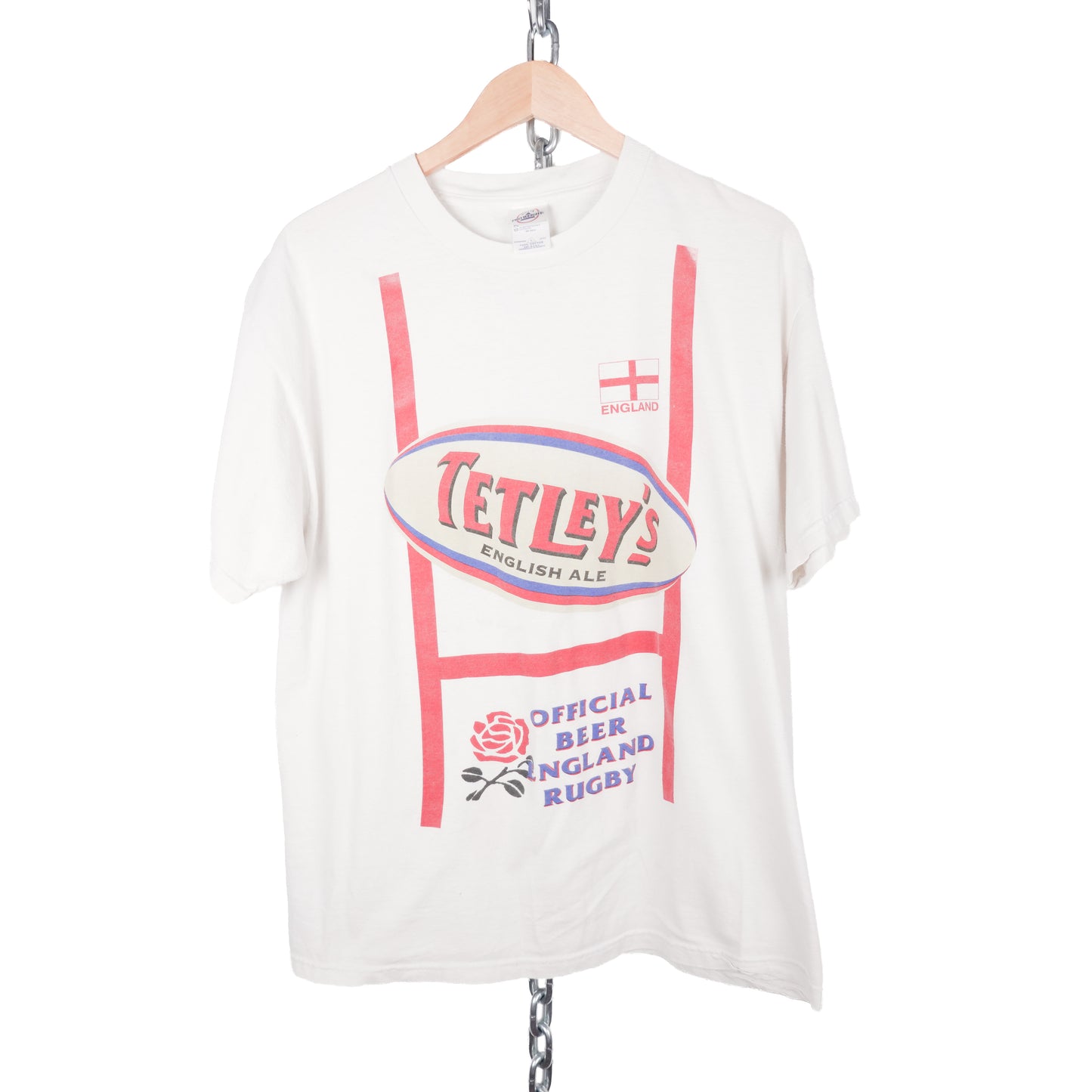1990s Tetleys Ale Tee - Size L
