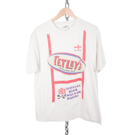 1990s Tetleys Ale Tee - Size L