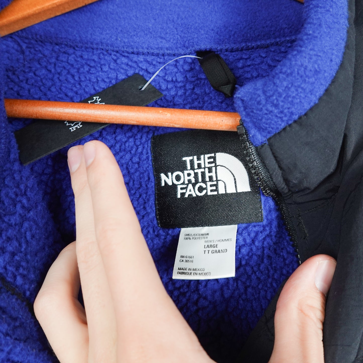 TNF Denali Fleece Jacket - Size L