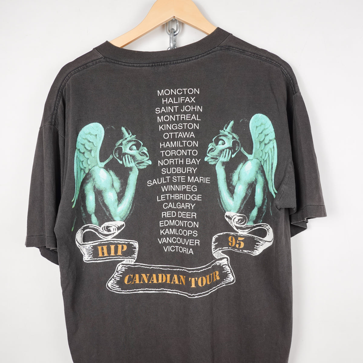 Vintage Tragically Hip Gargoyle Tour Tee - Size XL
