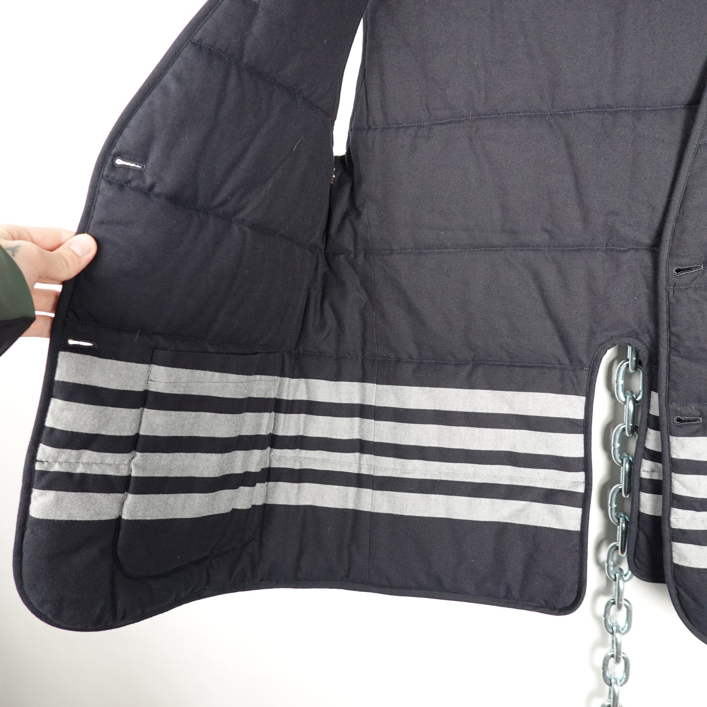 Thom Browne Liner Vest - Size 2