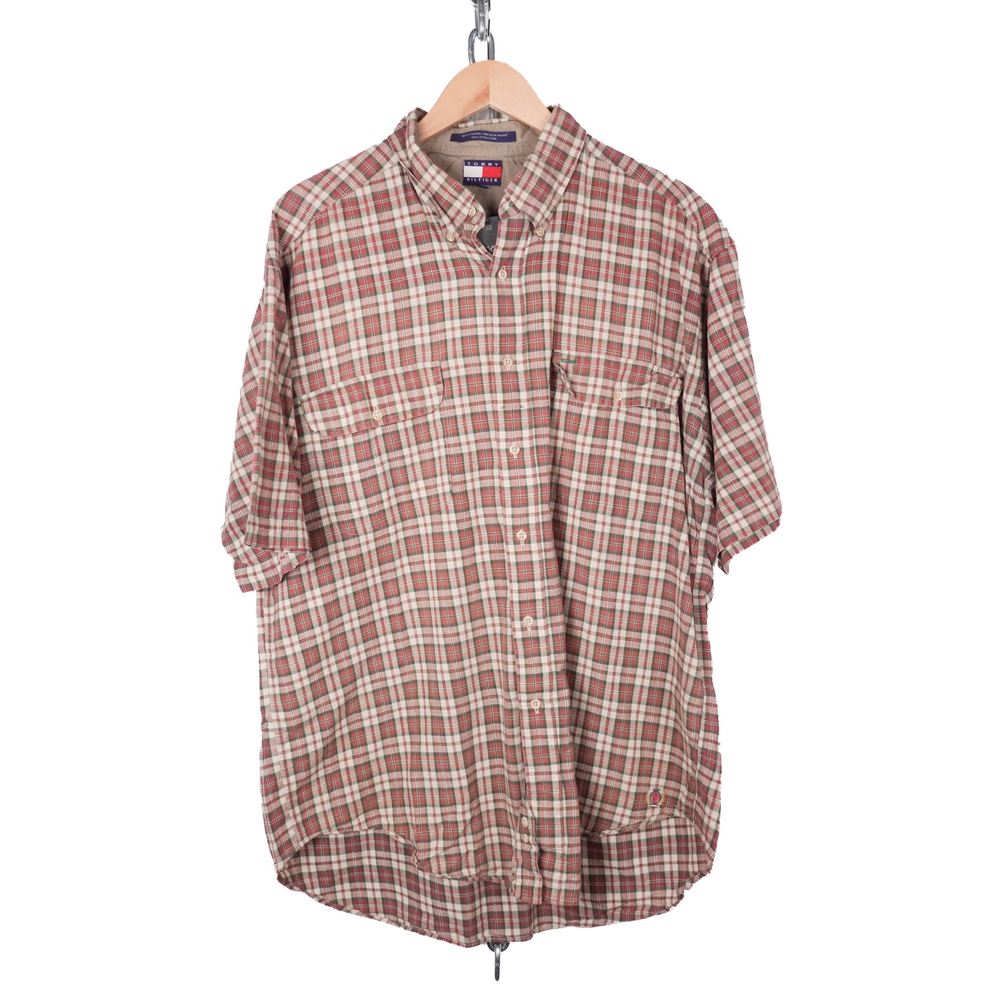 Vintage Tommy SS Button Up - Size XL
