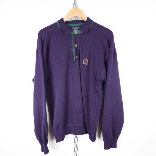 Vintage Tommy Hilfiger Knit Polo - Size L