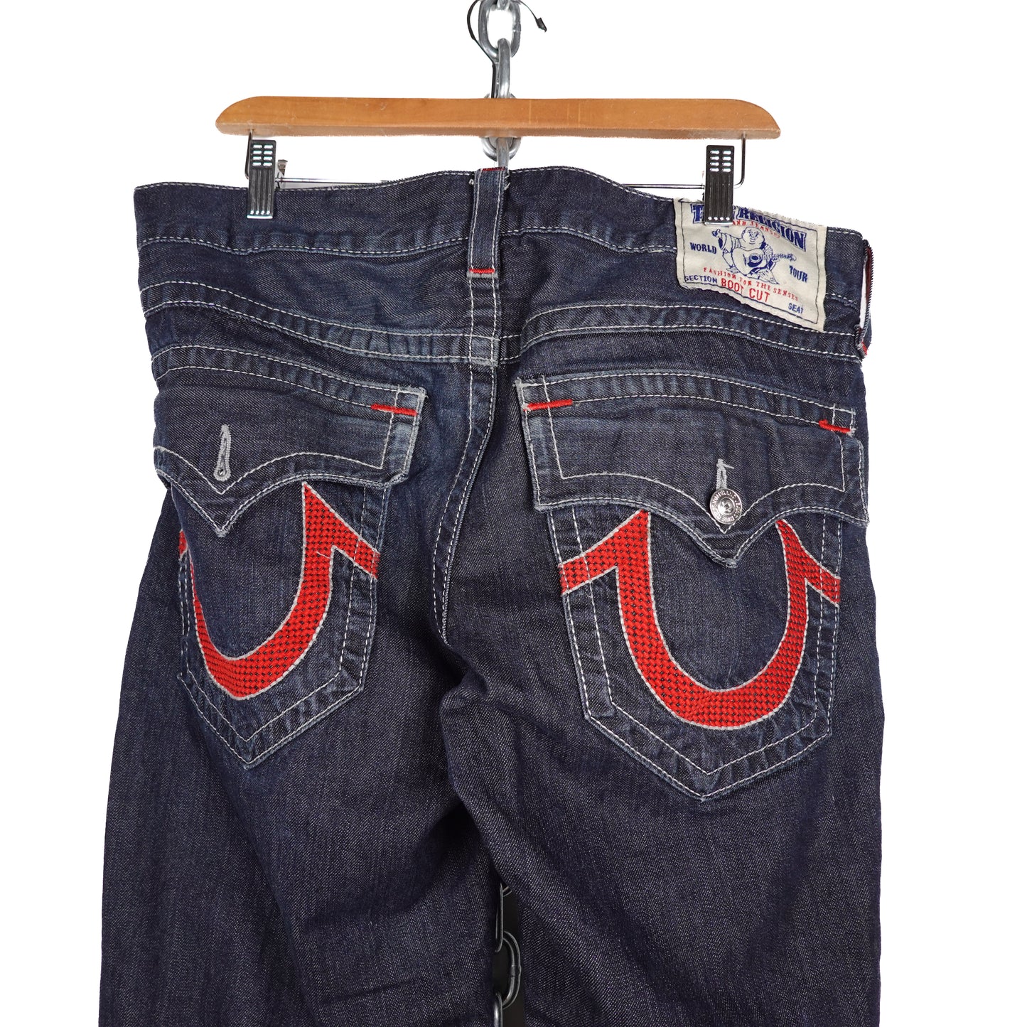True Religion Boot Cut Denim Jeans - Size 34