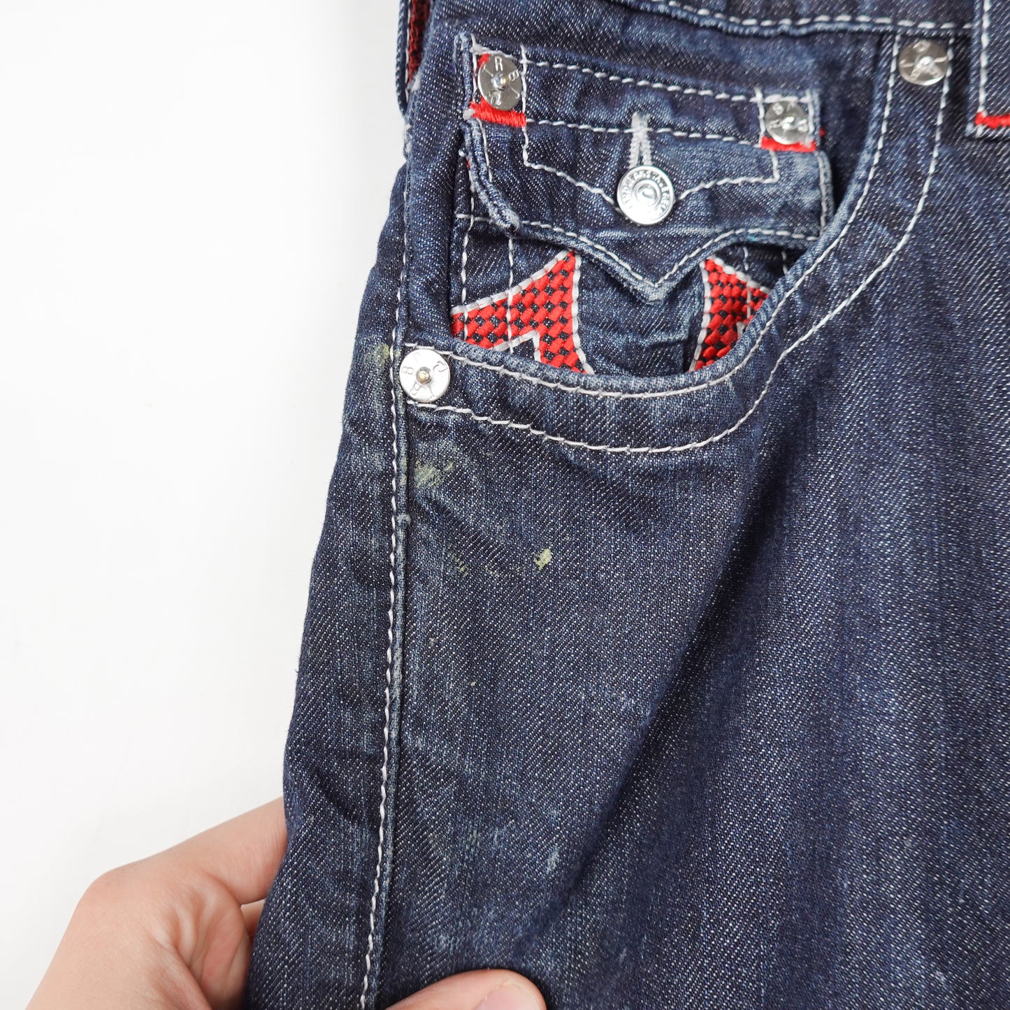True Religion Boot Cut Denim Jeans - Size 34