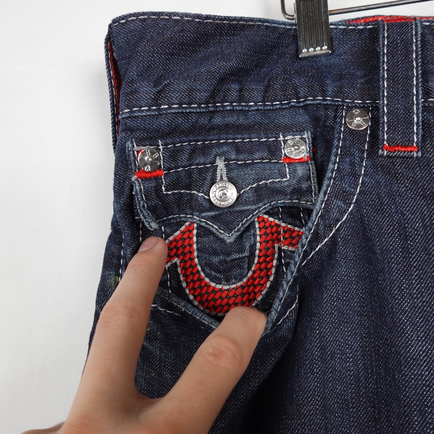 True Religion Boot Cut Denim Jeans - Size 34