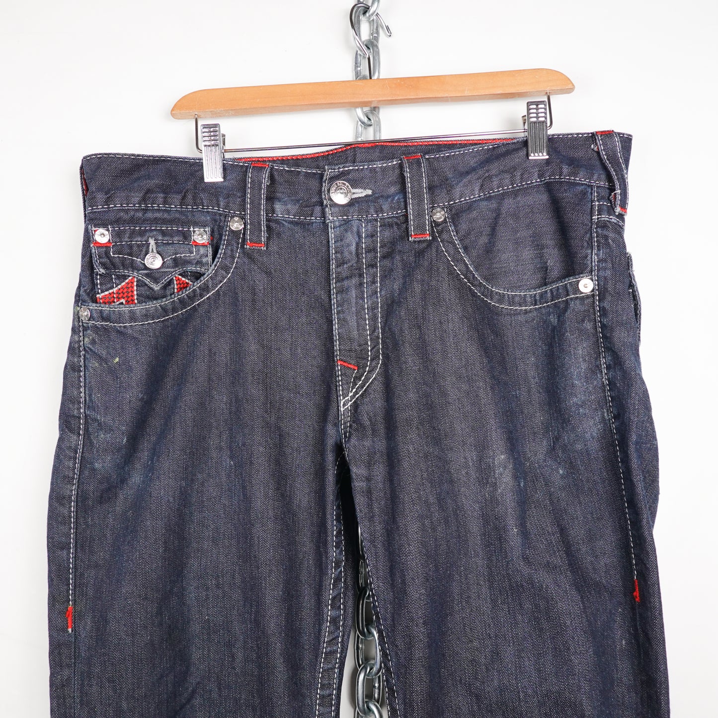 True Religion Boot Cut Denim Jeans - Size 34