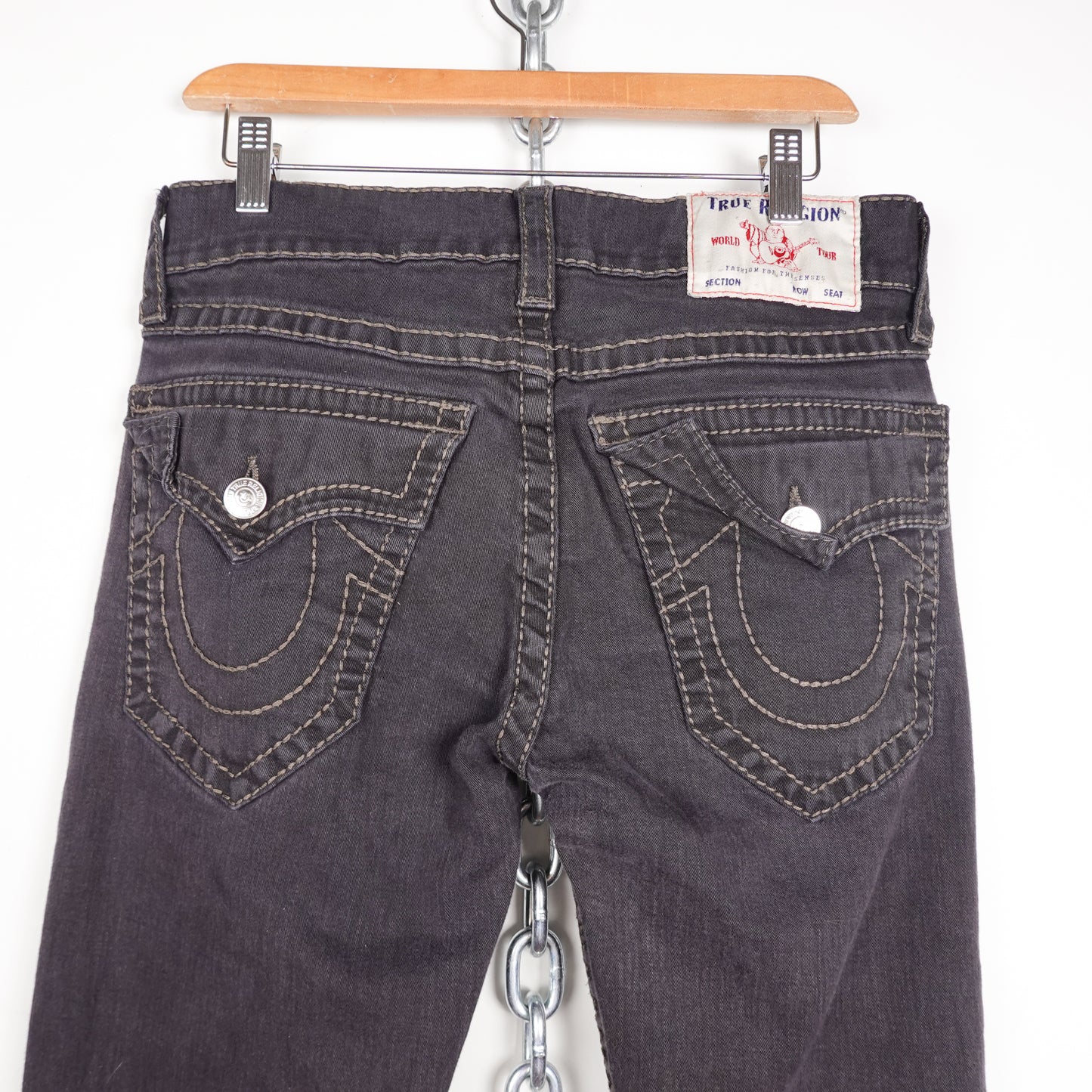 True Religion Ricky Relaxed Straight Jeans - Size 30