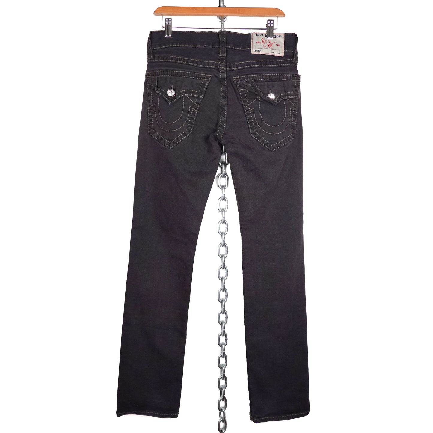 True Religion Ricky Relaxed Straight Jeans - Size 30