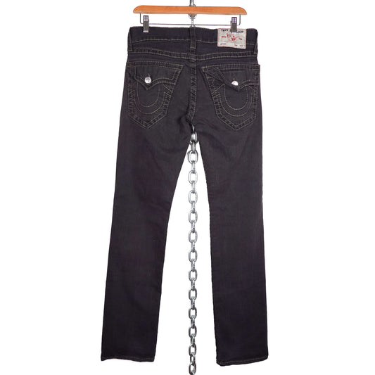 True Religion Ricky Relaxed Straight Jeans - Size 30