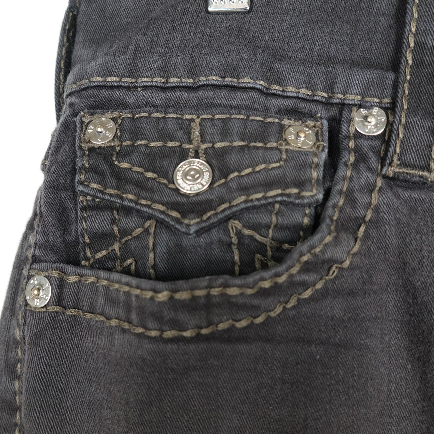 True Religion Ricky Relaxed Straight Jeans - Size 30