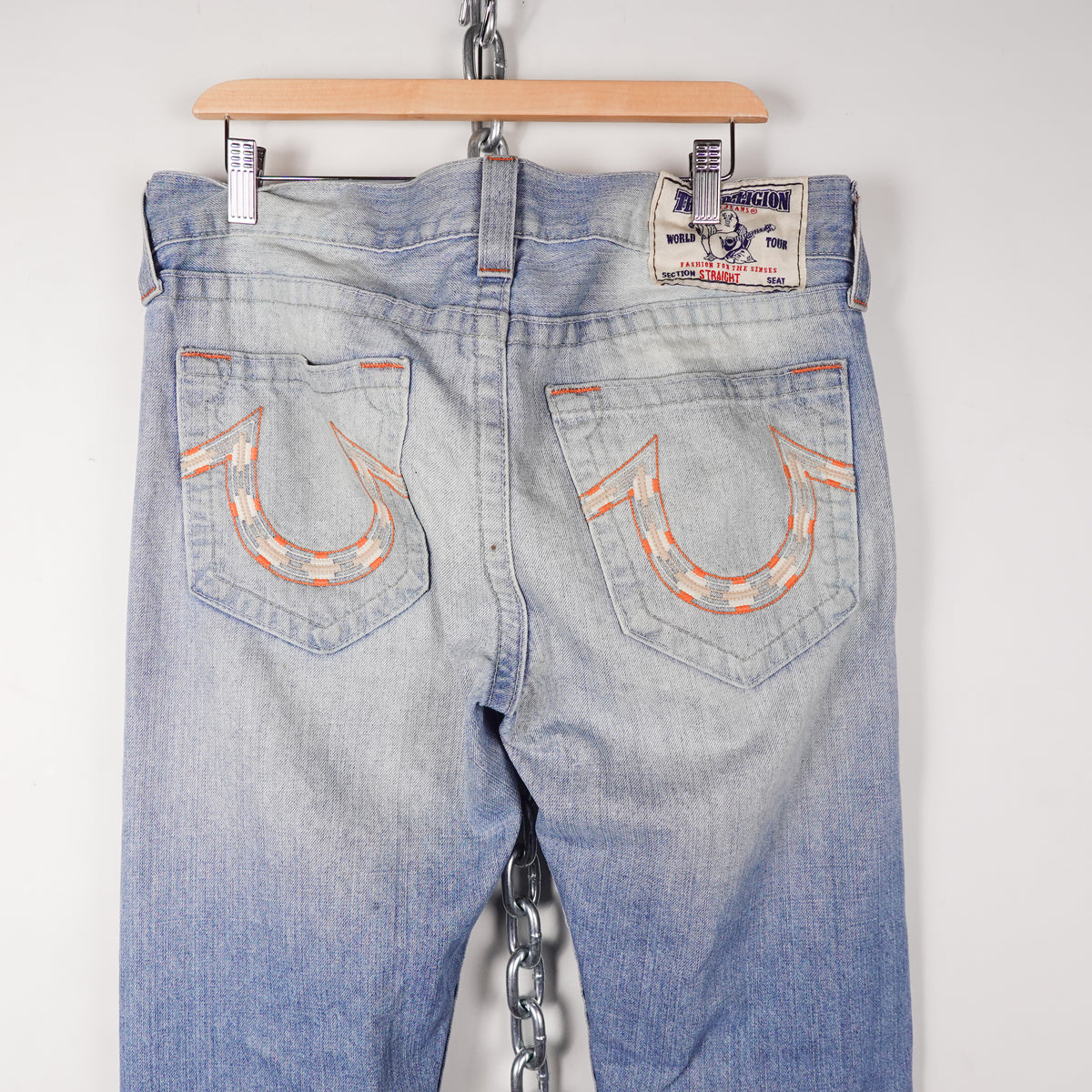 True Religion Light Wash Jeans - Size 34