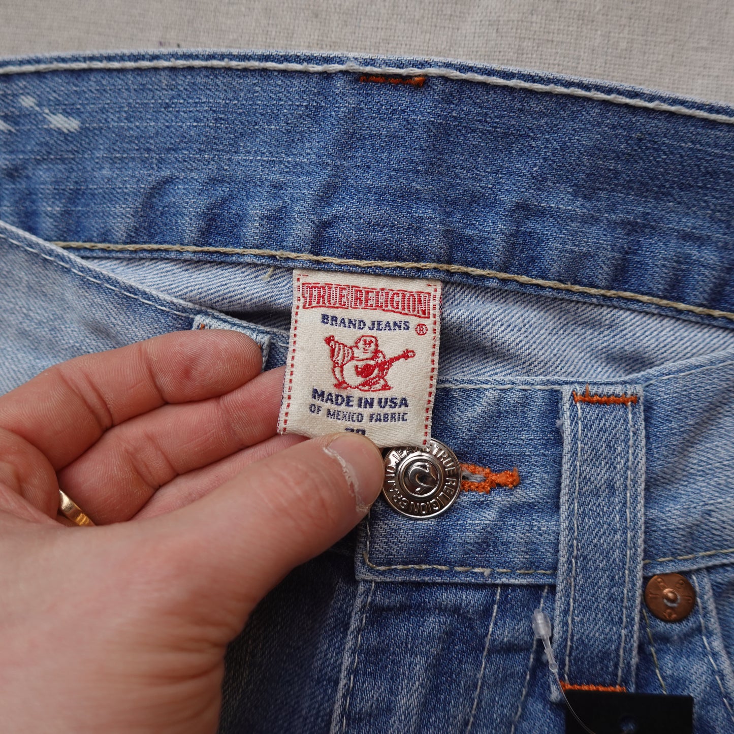 Y2K True Religion Shorts - Size 32