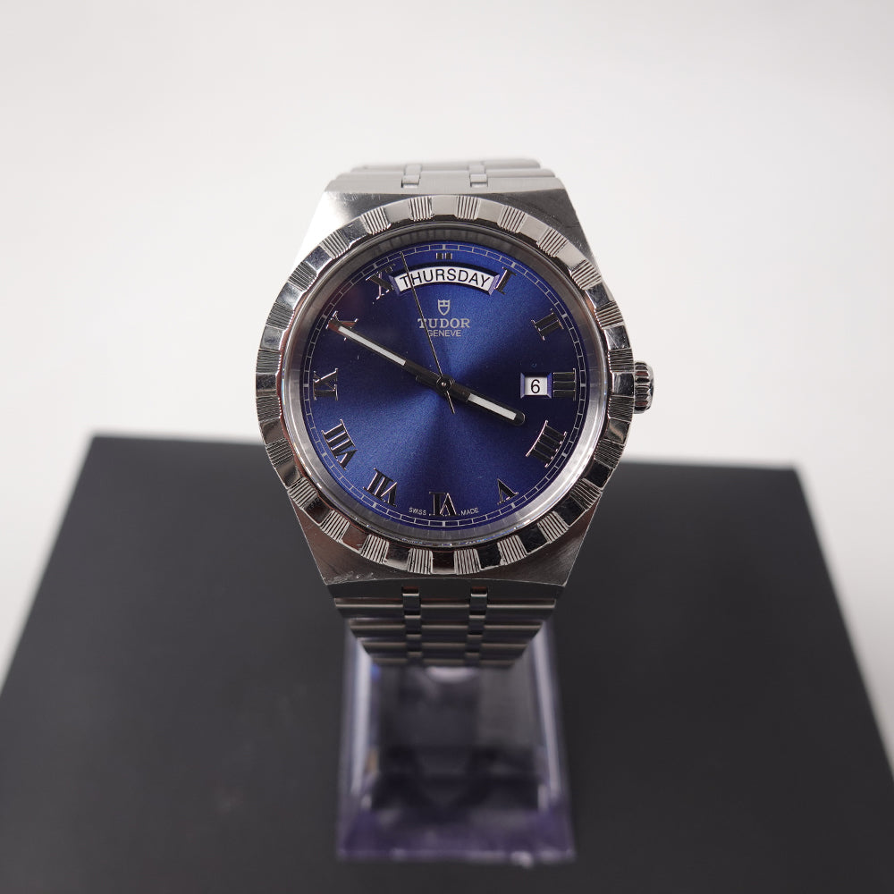 Tudor Royal 41 mm Blue Dial Steel Watch M28600-0005