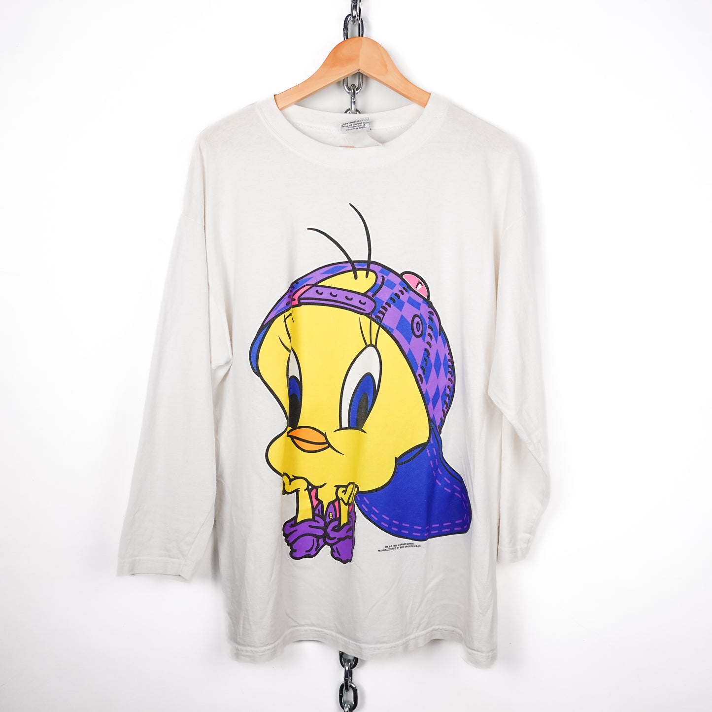 1996 Tweetie Bird L/S Tee - Size L