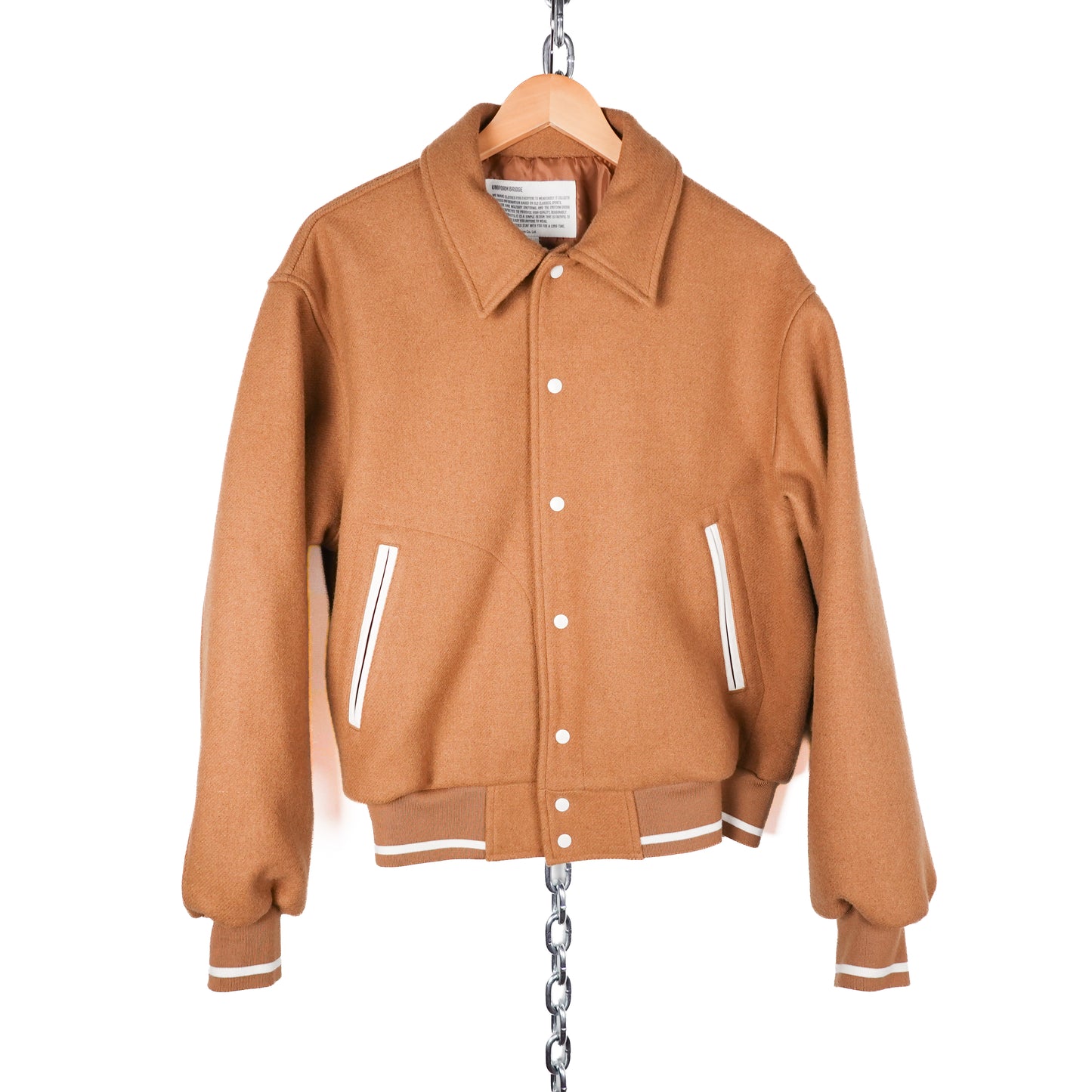 Uniform Bridge Wool Varsity Jacket - Size L