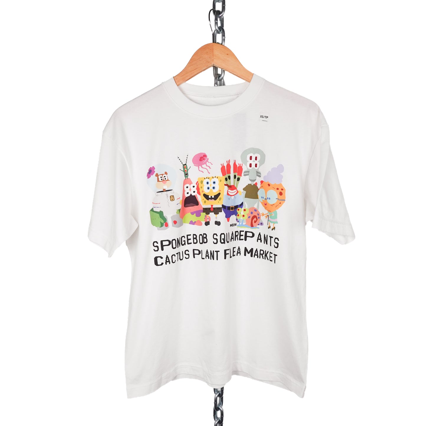 Cactus Plant Flea Market Spongebob Tee - Size XS