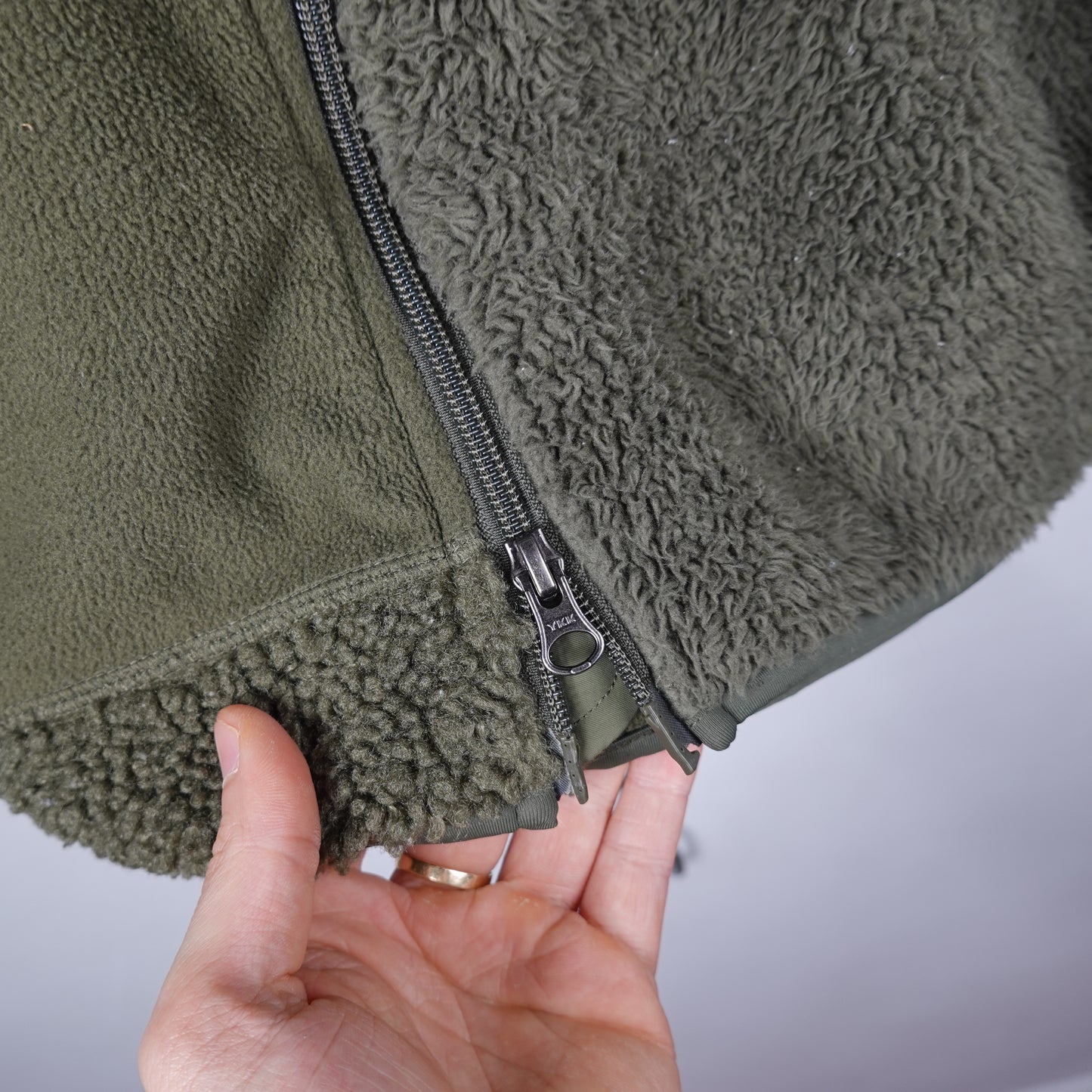 Engineered Garments Uniqlo Zip Up Fleece - Size XL