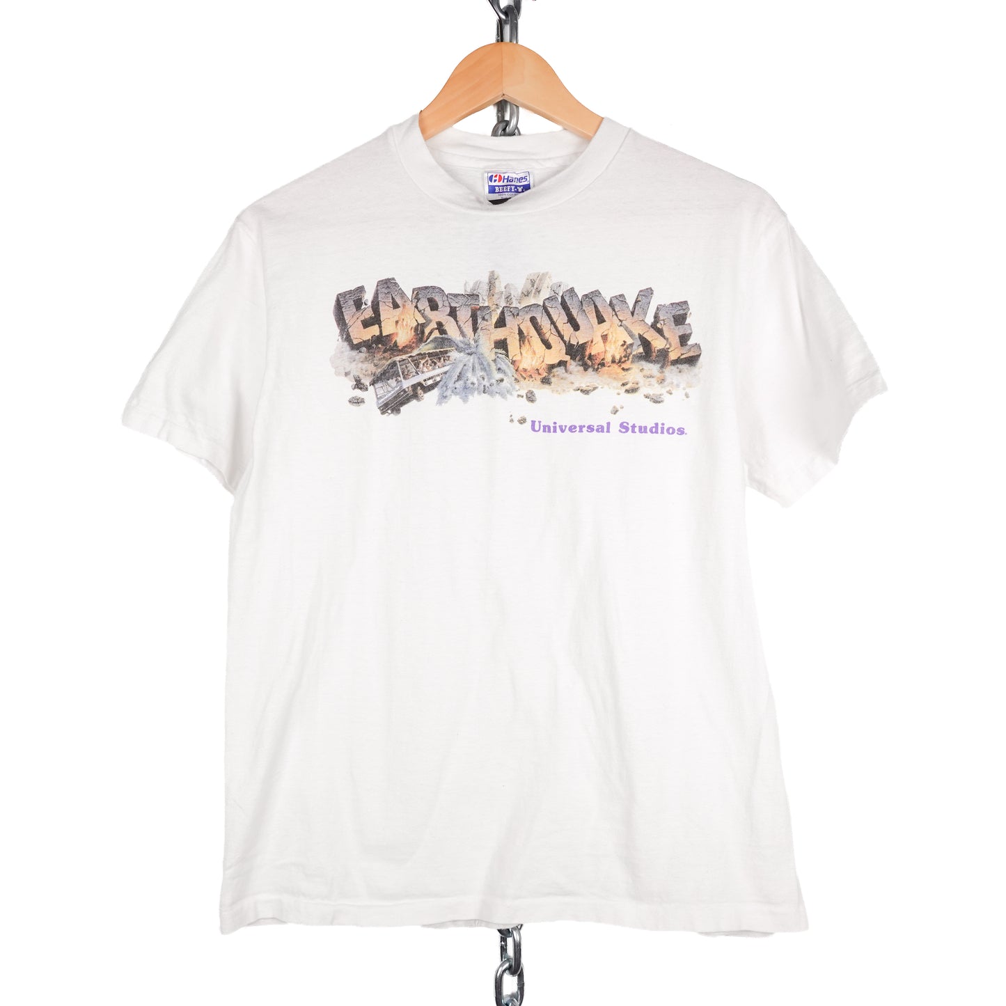 1980s Universal Studios Earthquake Tee - Size L