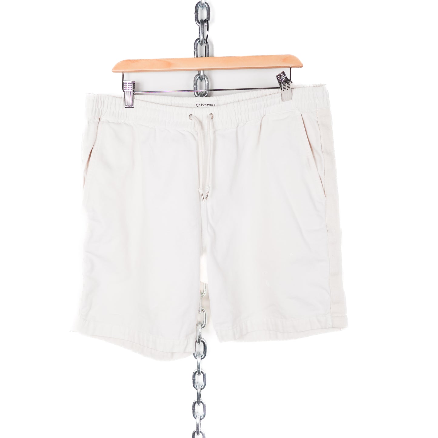 Universal Works White Shorts - Size L