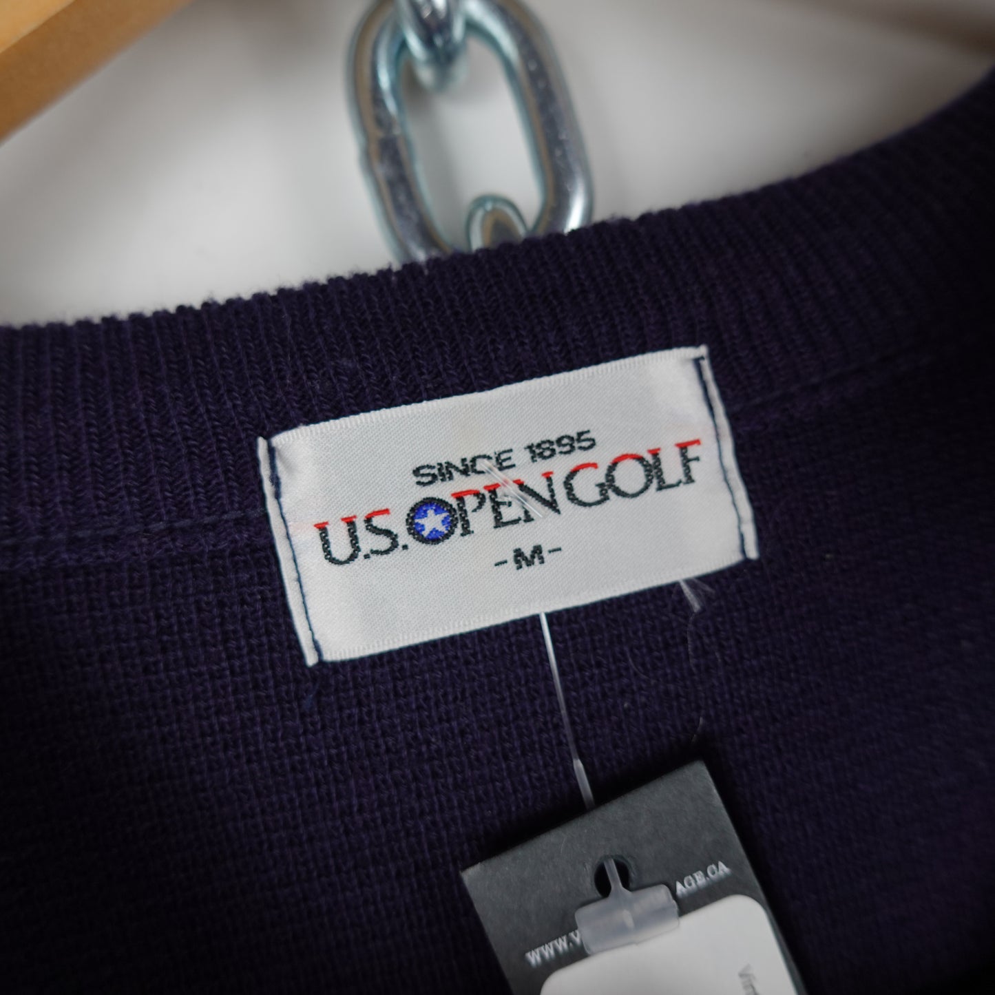 Vintage US Open Golf Navy Knit - Size M