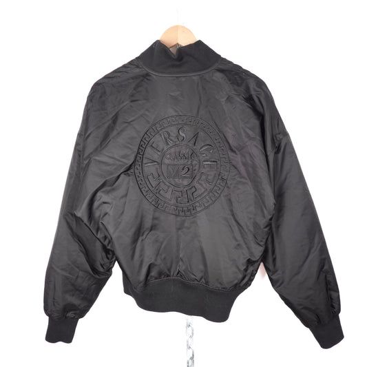 Versace V2 Nylon Bomber Jacket - Size M