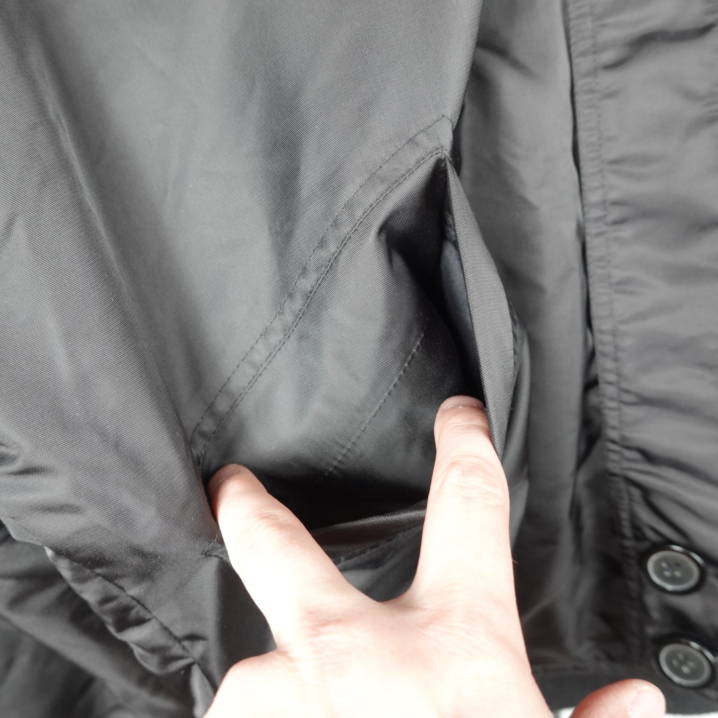 Versace V2 Nylon Bomber Jacket - Size M