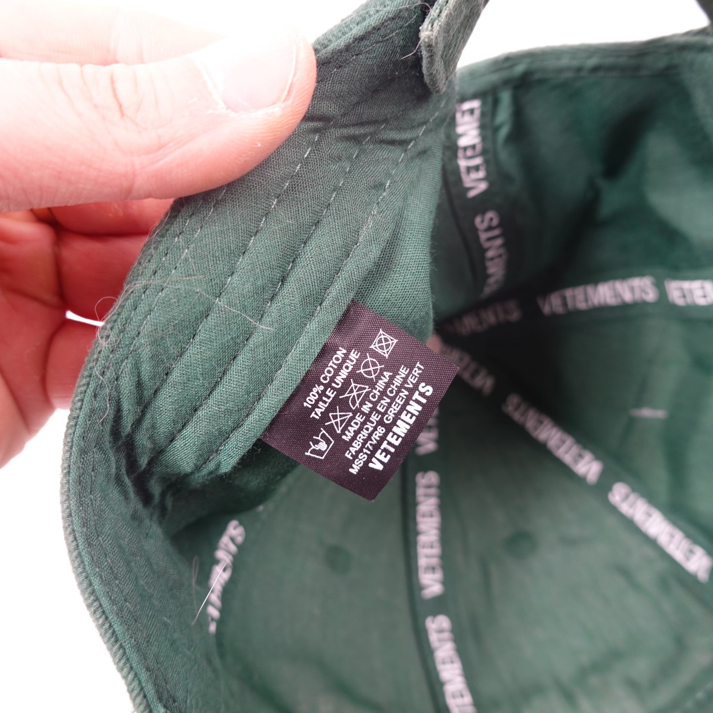 2016 Vetements Polizei Hat