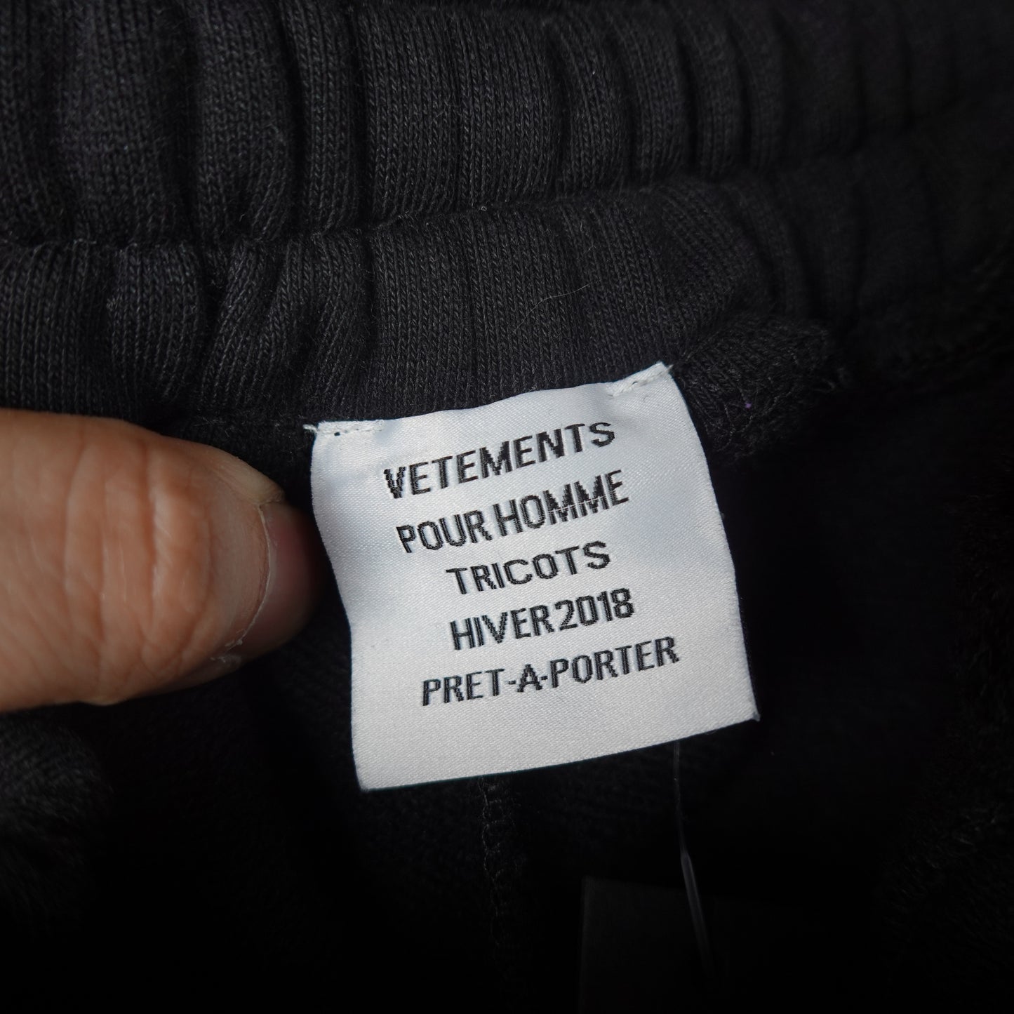Vetements Oversized NY Script Sweats - Size M