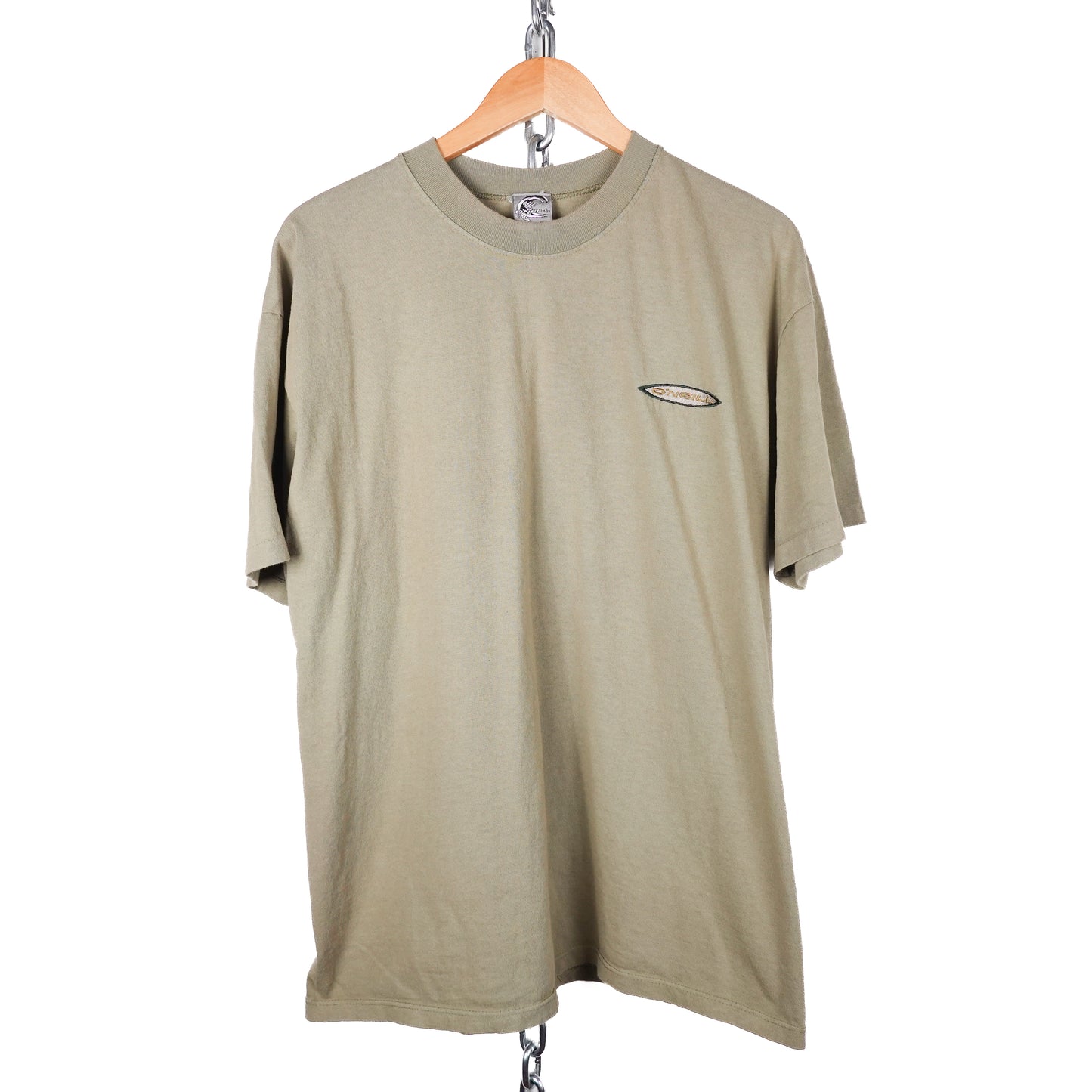 1990s O'Neill Green Tee - Size L