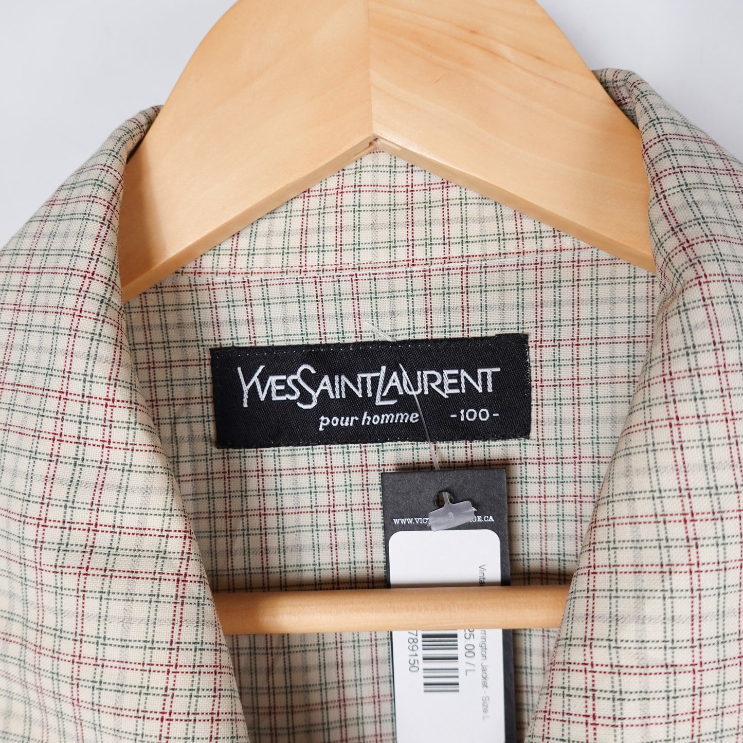 Vintage YSL Harrington Jacket - Size L