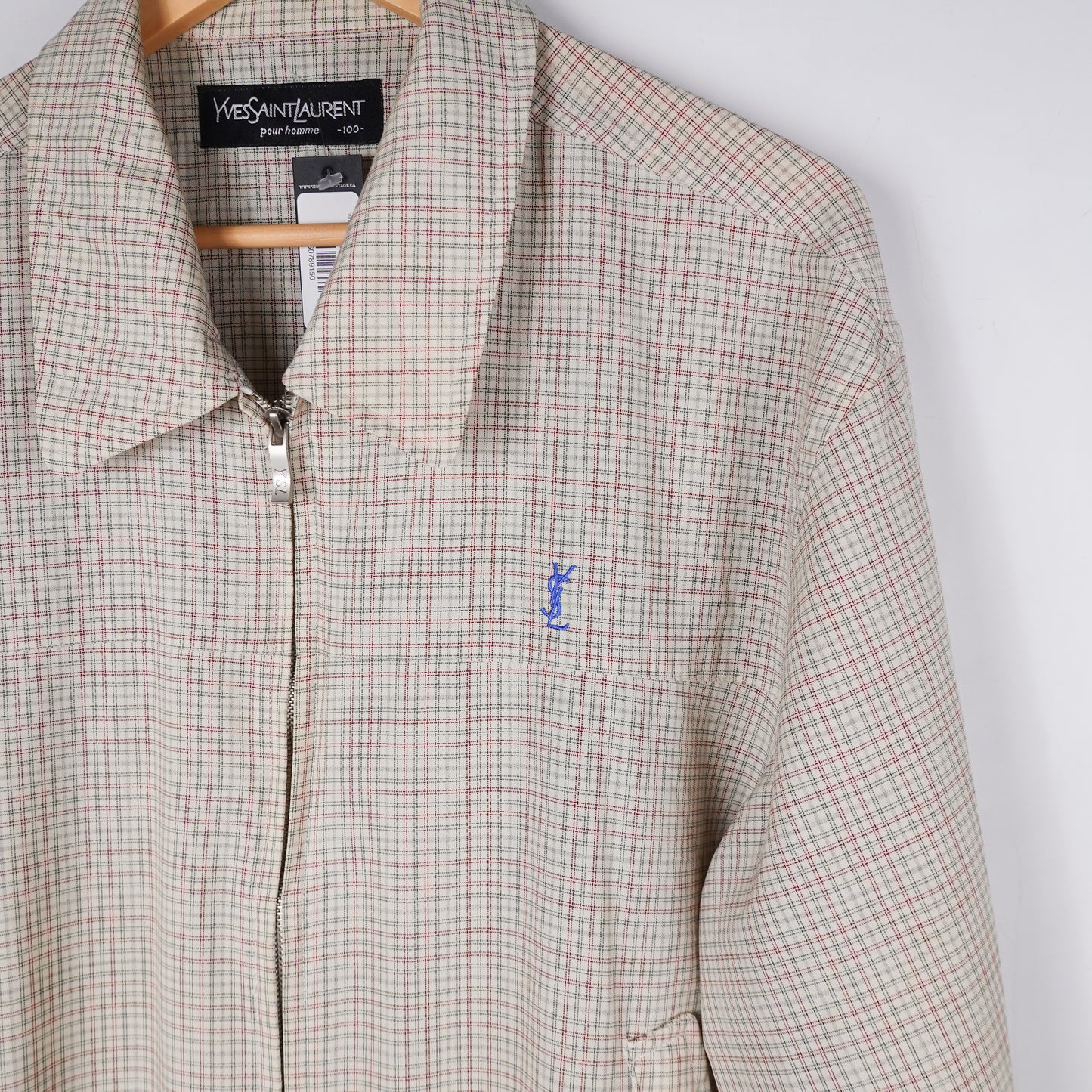 Vintage YSL Harrington Jacket - Size L