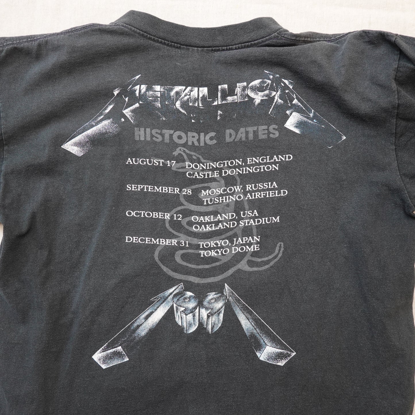 1991 Metallica Tee - Size XL