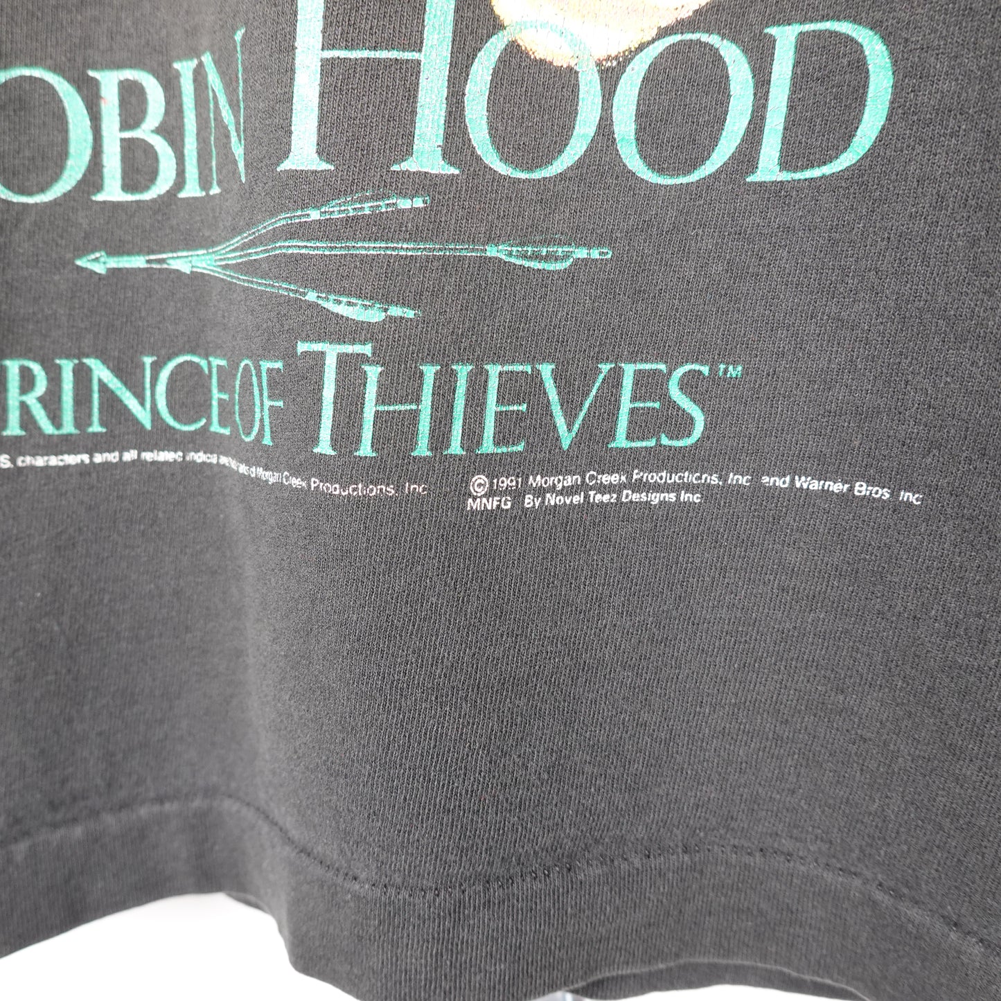1991 Robin Hood Prince Of Thieves Tee - Size L