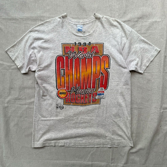 1994 Houston Rockets Champ Tee - Size XL